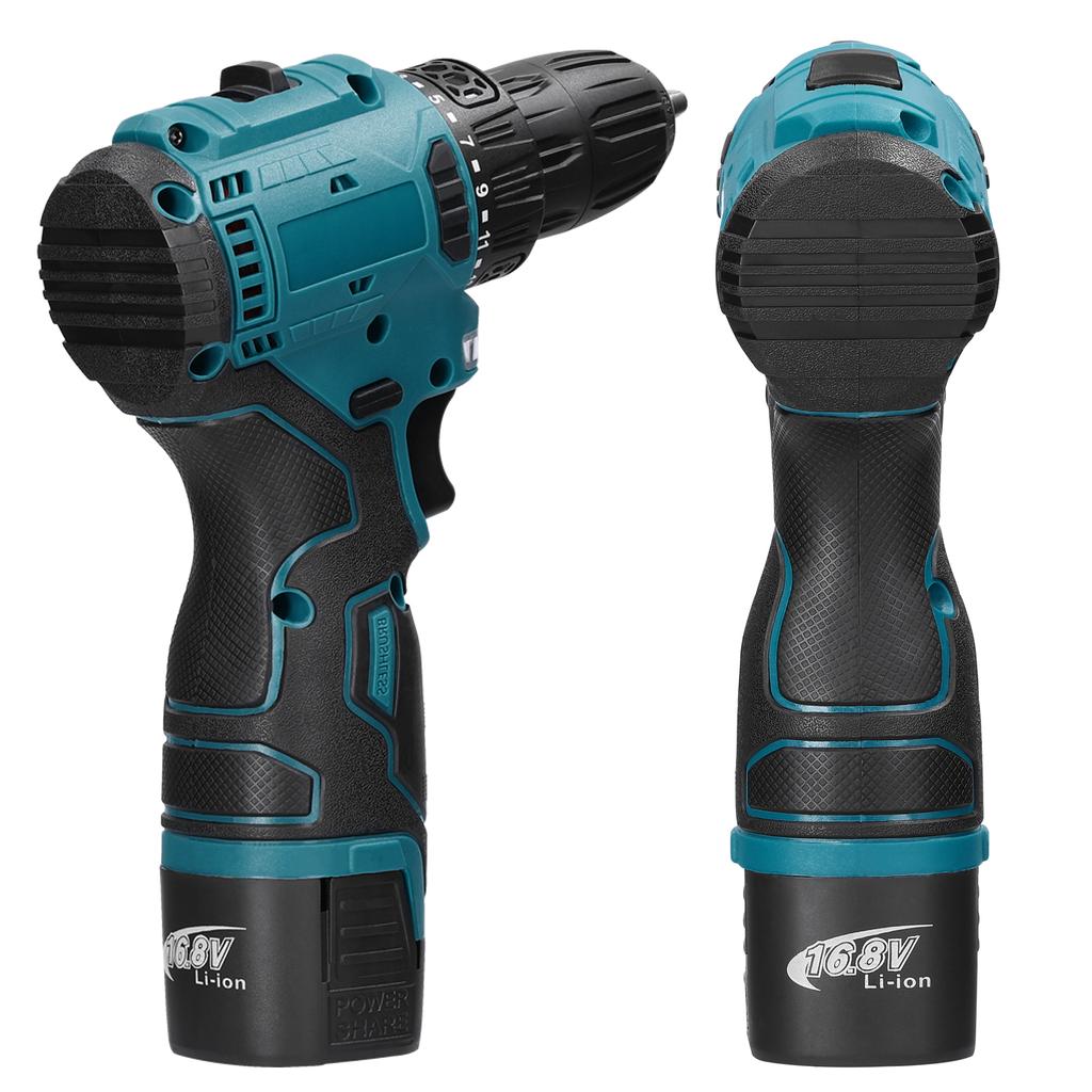 16,8 В аккумуляторная дрель бытовая электрическая отвертка регулировка способов вращения