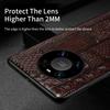 Чехол для телефона из натуральной кожи в стиле ретро для Huawei P60 Pro Mate 60 60Pro 60RS 40Pro 50Pro задняя крышка для Honor Magic 6 5 Pro