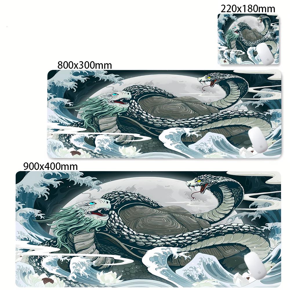 90x40cm Office Large Mousepad XXL Large Dragon Desk Mat Gamer Mouse Pad Computer PC Accessories Table Mats Art illustration Mats
