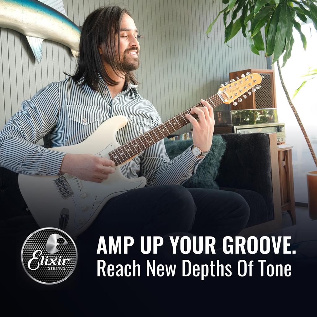 Струны для электрогитары Elixir NANOWEB Light .010-.046 #12052 []