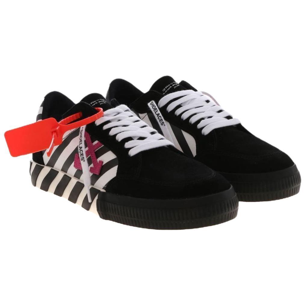 OFF WHITE Vulc Low Stripe Фиолетовый SS20 OMIA085R20C210180129
