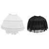 Adjustable Tutu Skirt Pannier Crinoline Layered Puff Petticoat Underdress Clothing Accessories for Formal Dress Cosplay