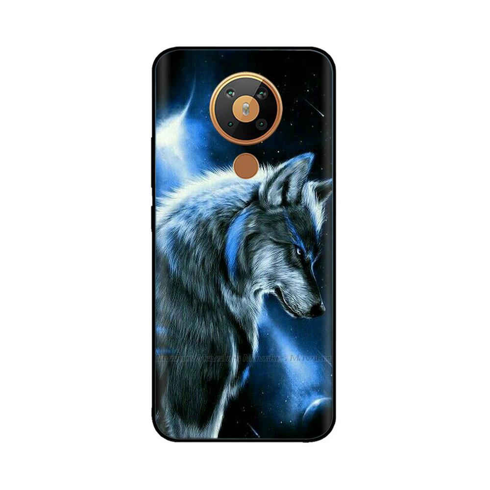 Для Nokia 5.3 Силиконовый Чехол Мягкая ТПУ Задняя Крышка для Nokia 5.3 3.4 Бампер Печатный Силиконовый Чехол для Nokia3.4 Nokia5.3 Телефон цветок