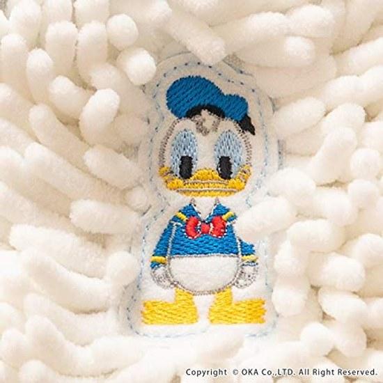 Коврик для ванной OKA Disney Mall Подходит примерно 45 см x 60 см Синий (Дональд Дак)