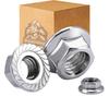 Flange Nut DIN6923 CL. 6 Galvanized M8 1KG