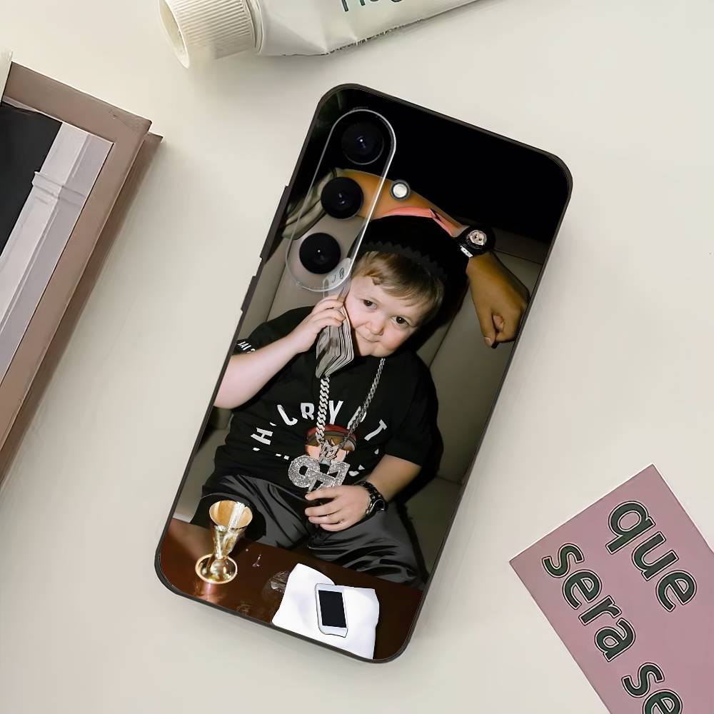 Смешной Чехол для Телефона с Хасбуллой B-Babaite Для Samsung Galaxy A73,A72,A71,A70,A52,A51 Другие Мягкий Черный Чехол