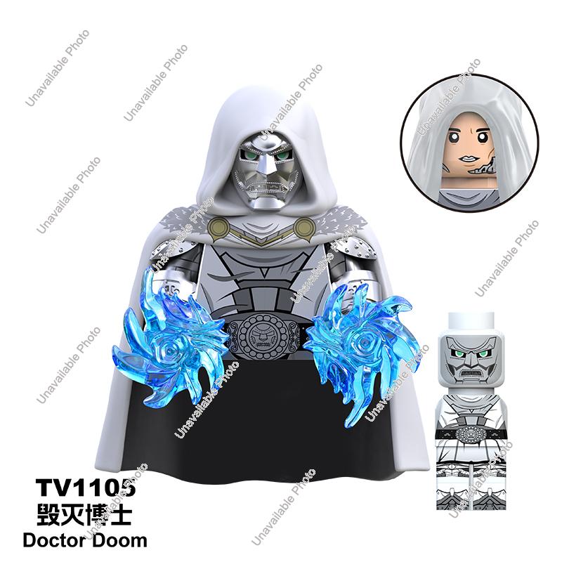 Toys Mini Building Blocks Galactus Doctor Doom Thing Human Torch Invisible Woman Mister Fantastic Figure Model for Kids toys