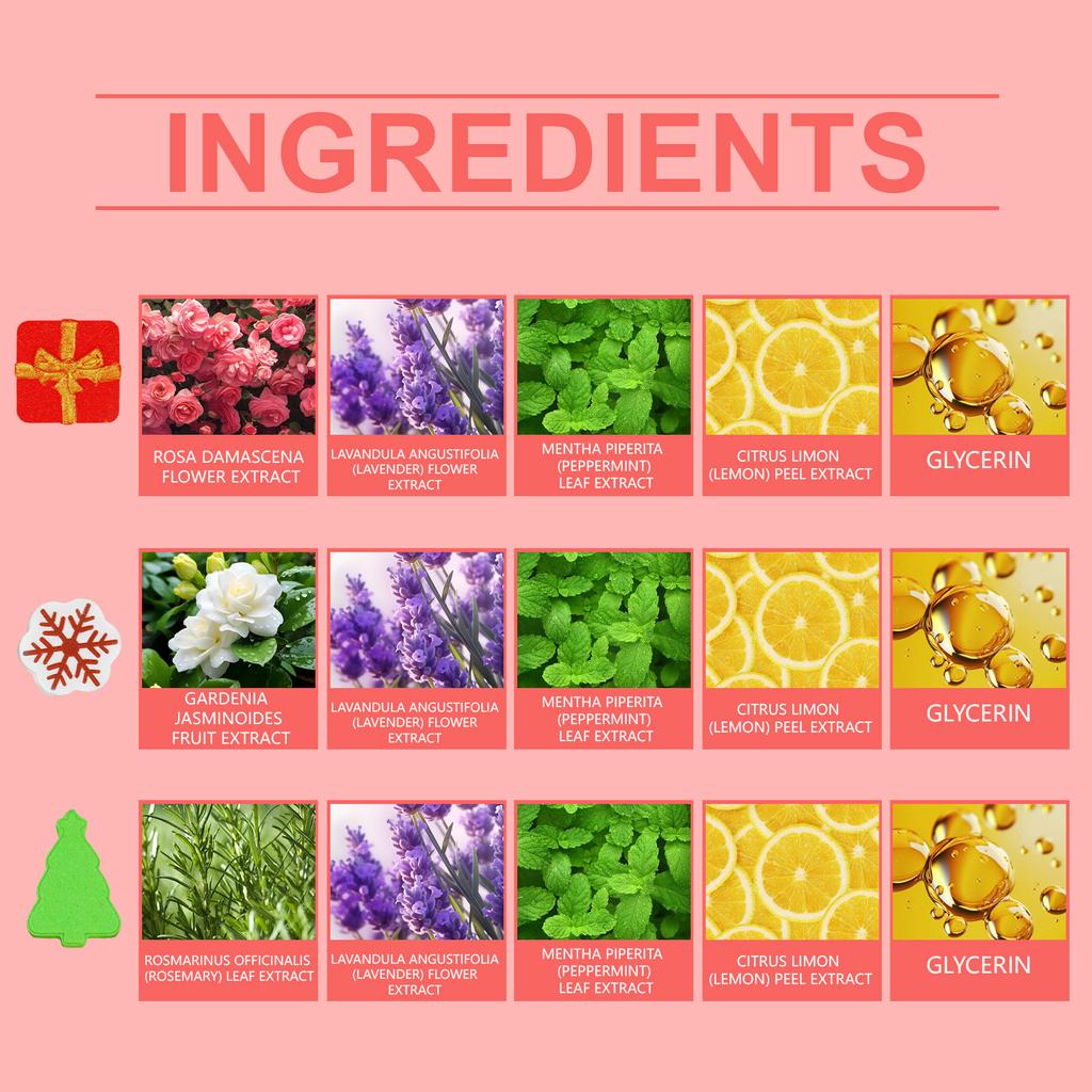 Christmas Color Bath Ball Bubble Bath Moisturizing Long-lasting Plant Cleaning Colorful Bath Ball