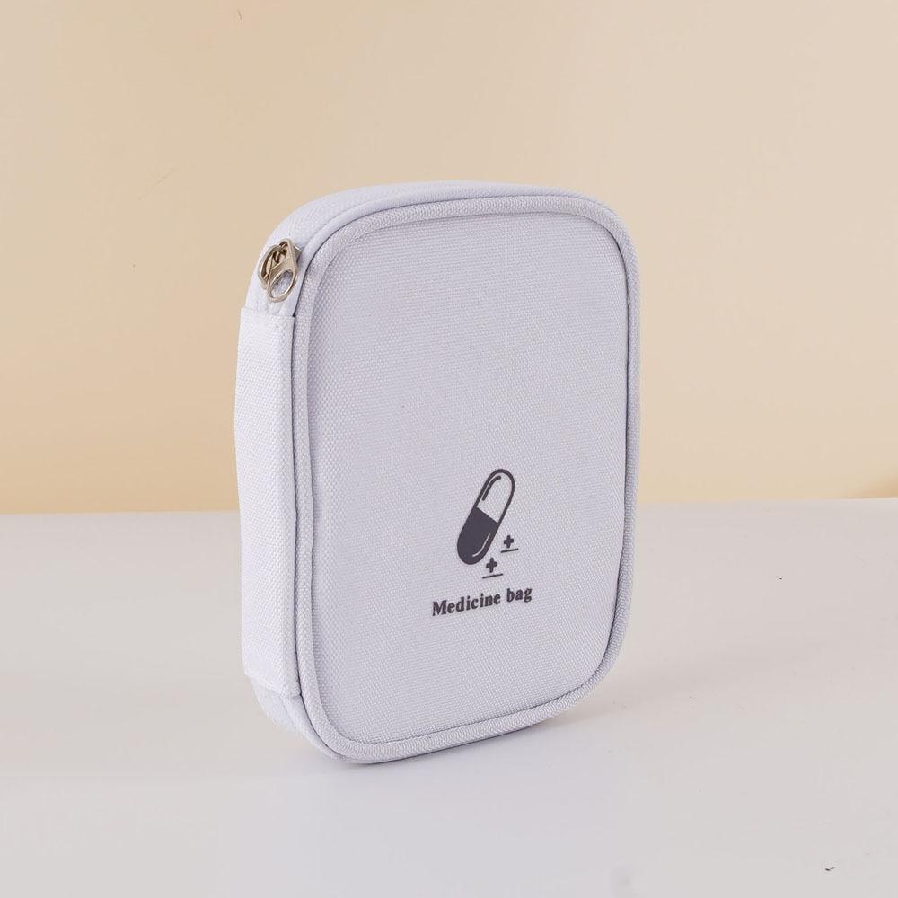 Портативная пустая аптечка, сумка для хранения лекарств, мини-аптечка, органайзер для путешествий, спортивные таблетки, сумка для первой помощи