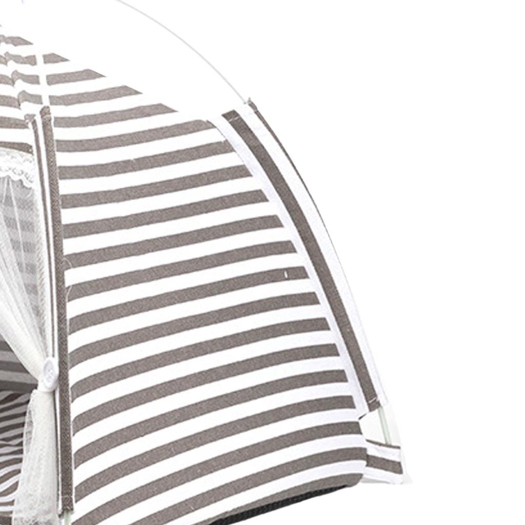 Теплая спальная палатка для питомцев, съемная, из хлопка и льна, палатка для питомцев для дома для кошек, собак, маленьких и средних размеров