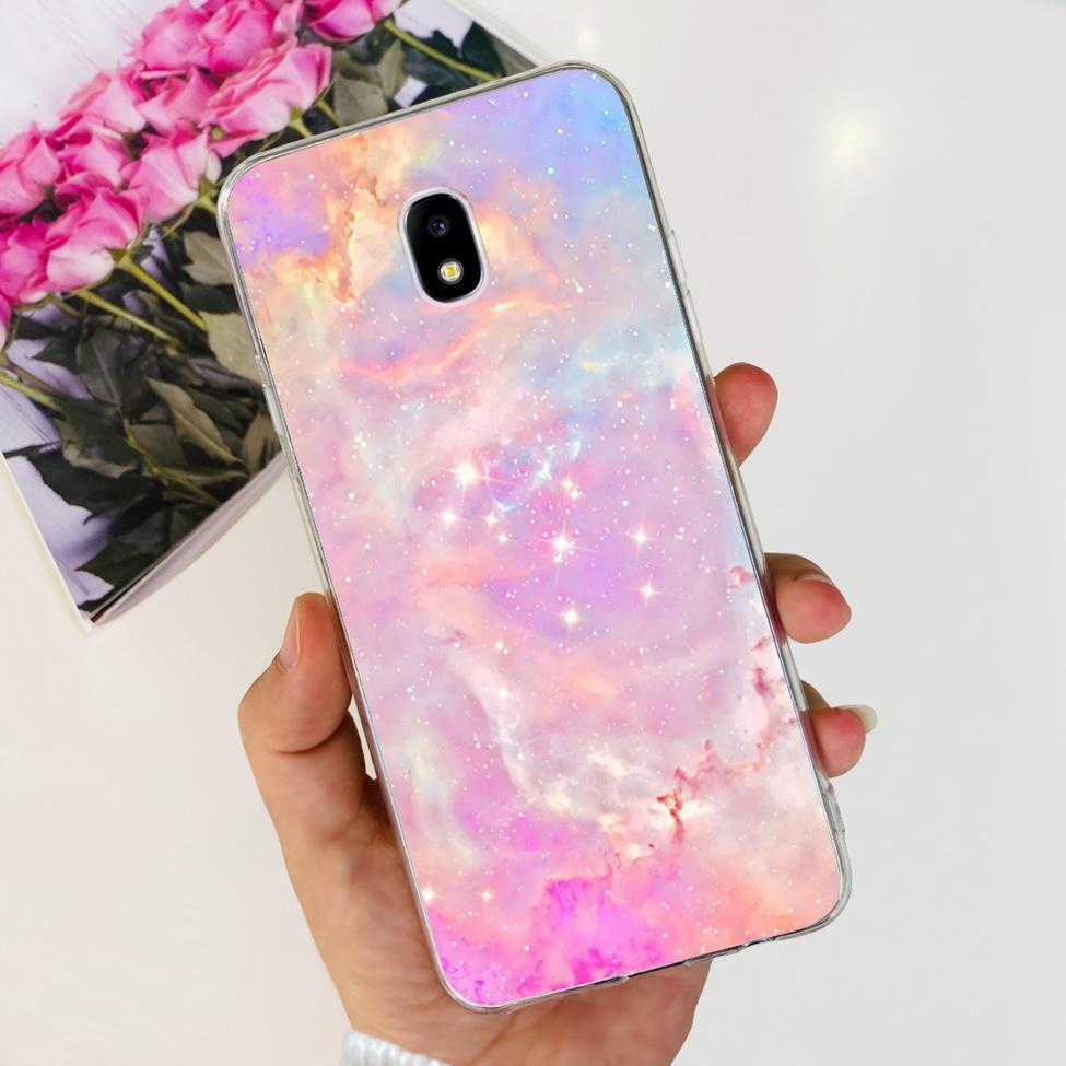 Чехол для Samsung J3 J5 J7 2017 Чехол Милый Мультяшный Кот Модные Цветы Задняя Крышка Для Samsung Galaxy J7 2017 Чехол для Телефона