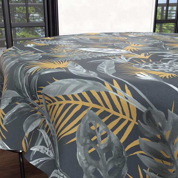 Круглая скатерть против пятен TROPIC 180 см от Soleil d'ocre