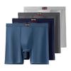 4 Pcs Men's Underwear Long Leg Plus Size Boxer Shorts Oversize Underpants Cotton Undies Loose Panties Fit 60-210KG