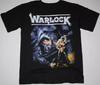 Подарок для фанатов группы Warlock Черная футболка Хлопок Унисекс отличная горячая футболка для фаната Унисекс Футболка