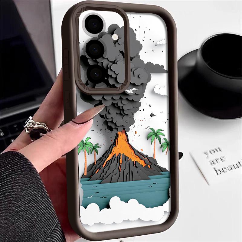 Чехол с принтом «Горная дорога» для Samsung A57 A37 A27 A17 S26 Ultra S25 FE A56 A36 A26 A16 A55 A35 A25 A15 A54 5G S21 S22 S23 S24 Plus Ударопрочный чехол