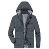 Зимняя мужская повседневная дорожная одежда с несколькими карманами, мужская повседневная куртка для рыбалки большого размера, одежда из хлопка для журналистов