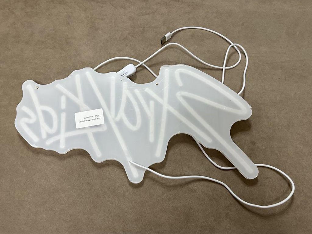 [USED] Stray Kids Neon Sign, Neon Tube Light, Stray Kids USB