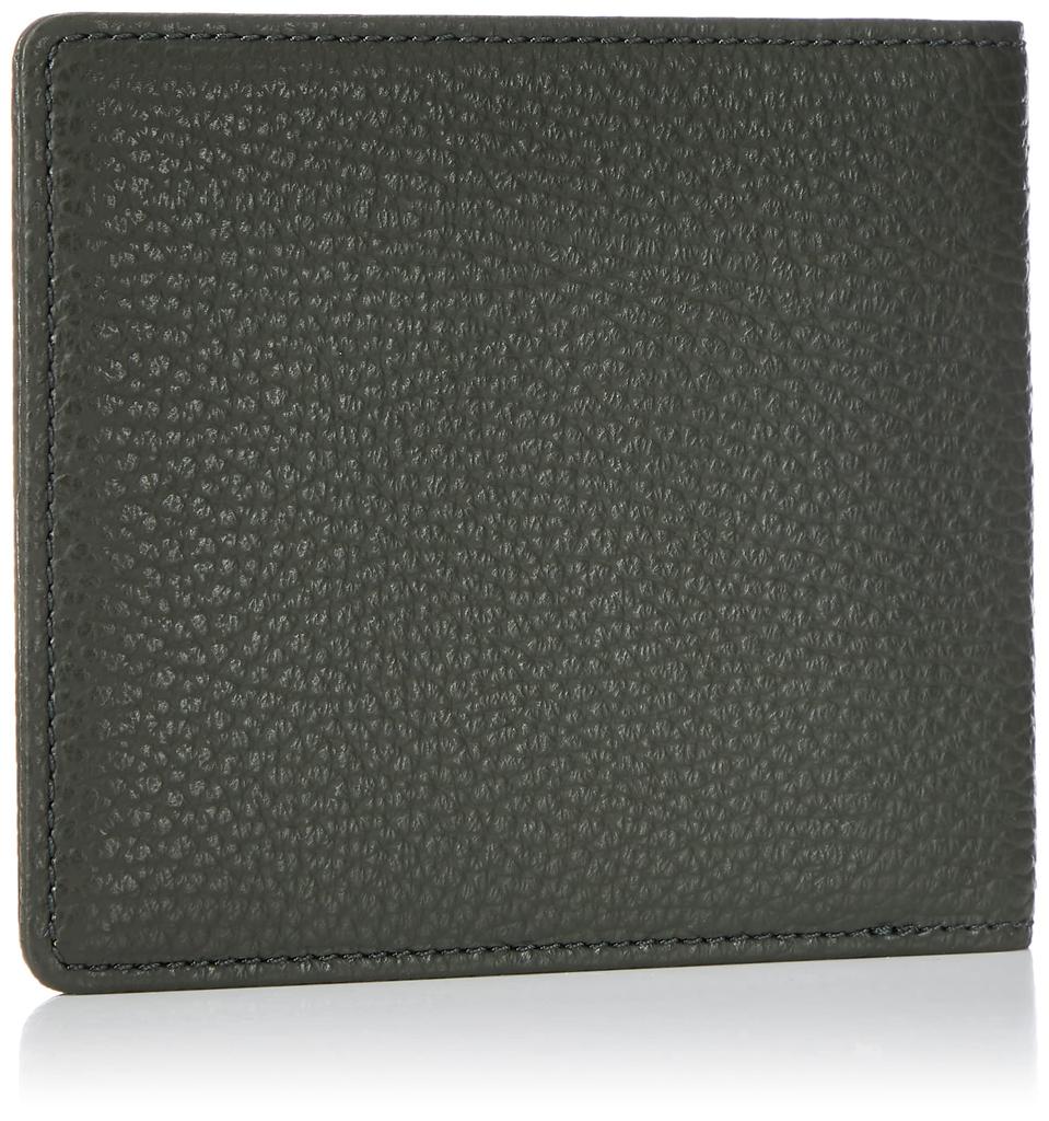 Кошелек-бумажник Hartmann Glendale, бифолд, Сделано в Японии, Зелено-коричневый