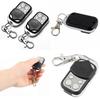 2pcs Wireless Cloning Remote Control 4CH Key Fob for Car Garage Door 433.92mhz