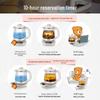 Bear 0.8L Mini Glass Health Kettle CN plug (adapter included)