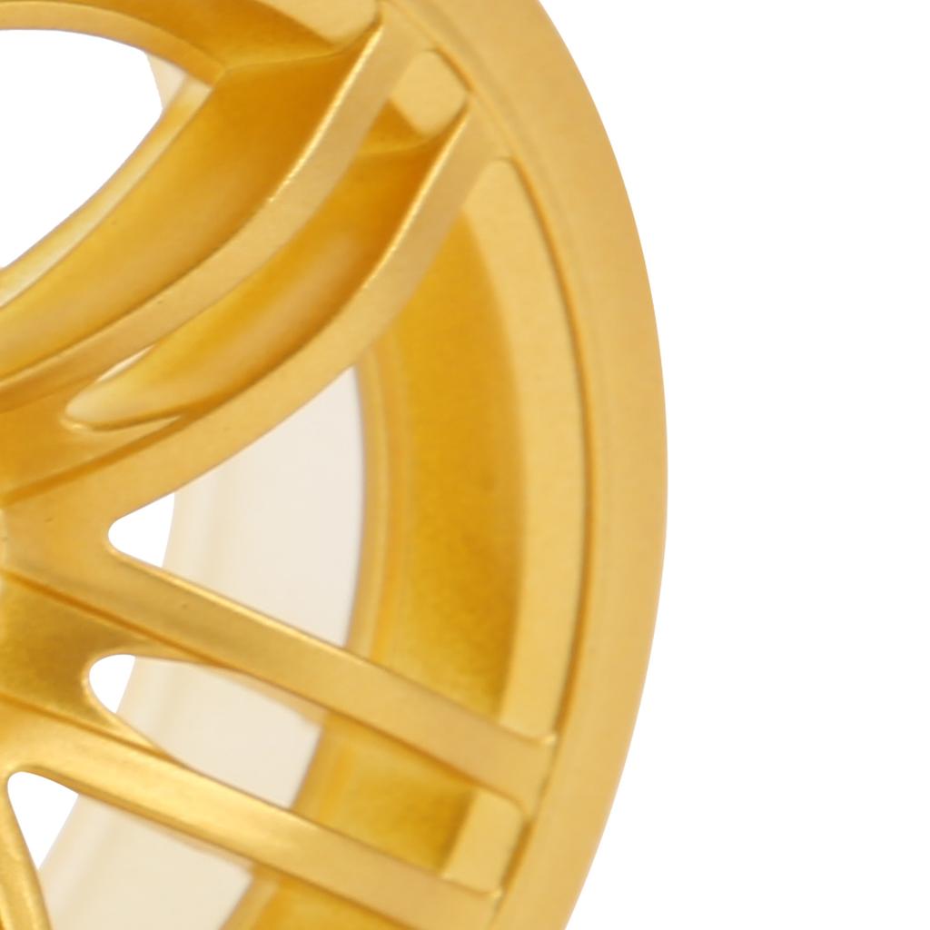 1/10 Racing RC Car Wheel Plastic Wheel Hub RC Car Spare Accessory On Road Racing Car(Gold )