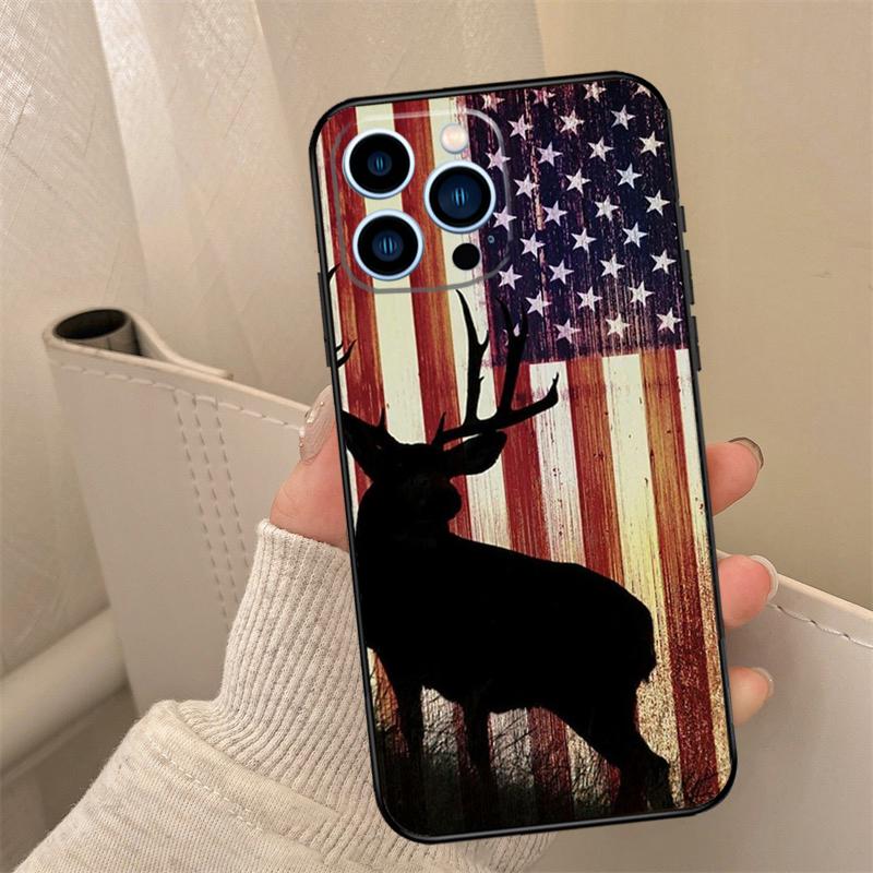Чехол для телефона Флаг США Американский флаг Для iPhone 16 15 11 13 12 14 Pro Max 13 Mini 7 8 14 Plus XS Max X XR Чехол