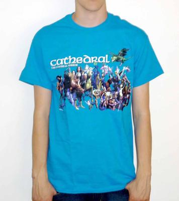 Cathedral "The Ethereal Mirror" Aqua T Shirt OFFICIAL