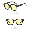 Retro Unisex Rectangle Vintage Sunglasses Fashion Design Retro Sun Glasses Female Lady Eyeglass Cat Eye Casual Goggles