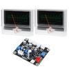 2Pcs TS DBP90B 2Q VU Meter with Driver Board Audio Level Accessory with Backlight