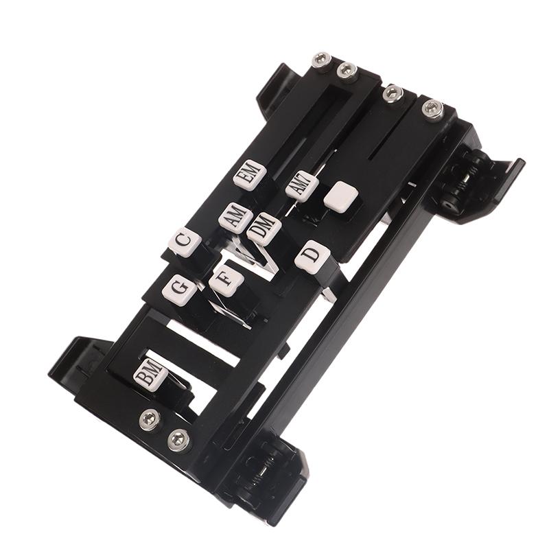 Guitar Aid Тренажер аккордов Приспособление для зажима аккордов гитары Инструмент для начинающих Обучающий инструмент Помощь в обучении игре на гитаре Инструмент Аксессуары