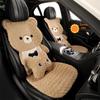 Автомобильная зимняя плюшевая подушка - Милый дизайн медведя