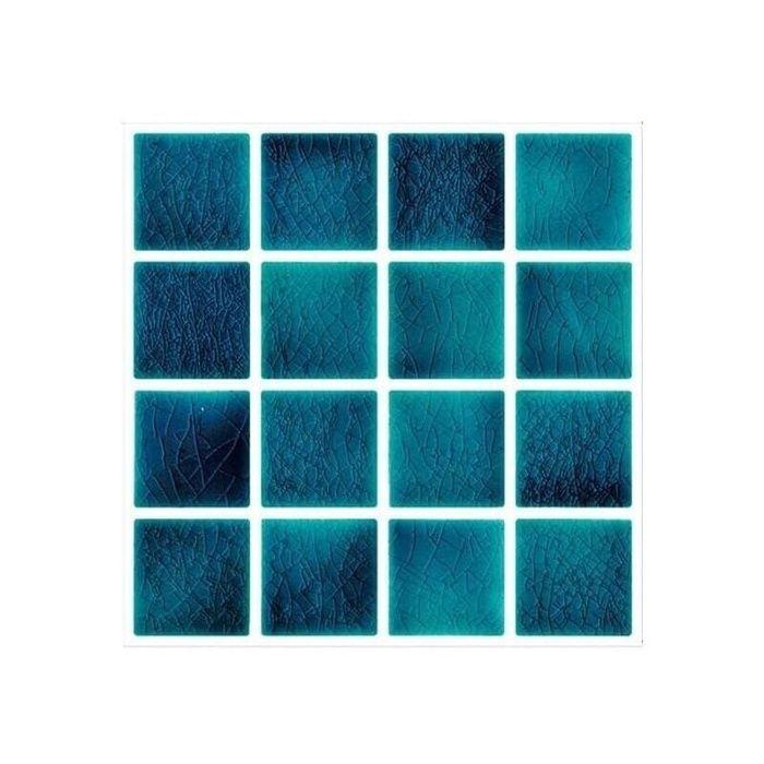 Stickers carrelage adhésifs - AIMOONSA - Imitation carreaux de ciment - 30 pièces 10x10 cm - Imperméable - Résistant chaleur 120°C