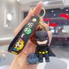 Joker Batman Keychain Cartoon Dark Knight Three-dimensional Doll Keychain Pendant