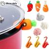1 шт. силиконовая крышка для кастрюли, стойка против проливания, термостойкие заглушки против перелива, держатель для крышки кастрюли, креативный кухонный инструмент, гаджет