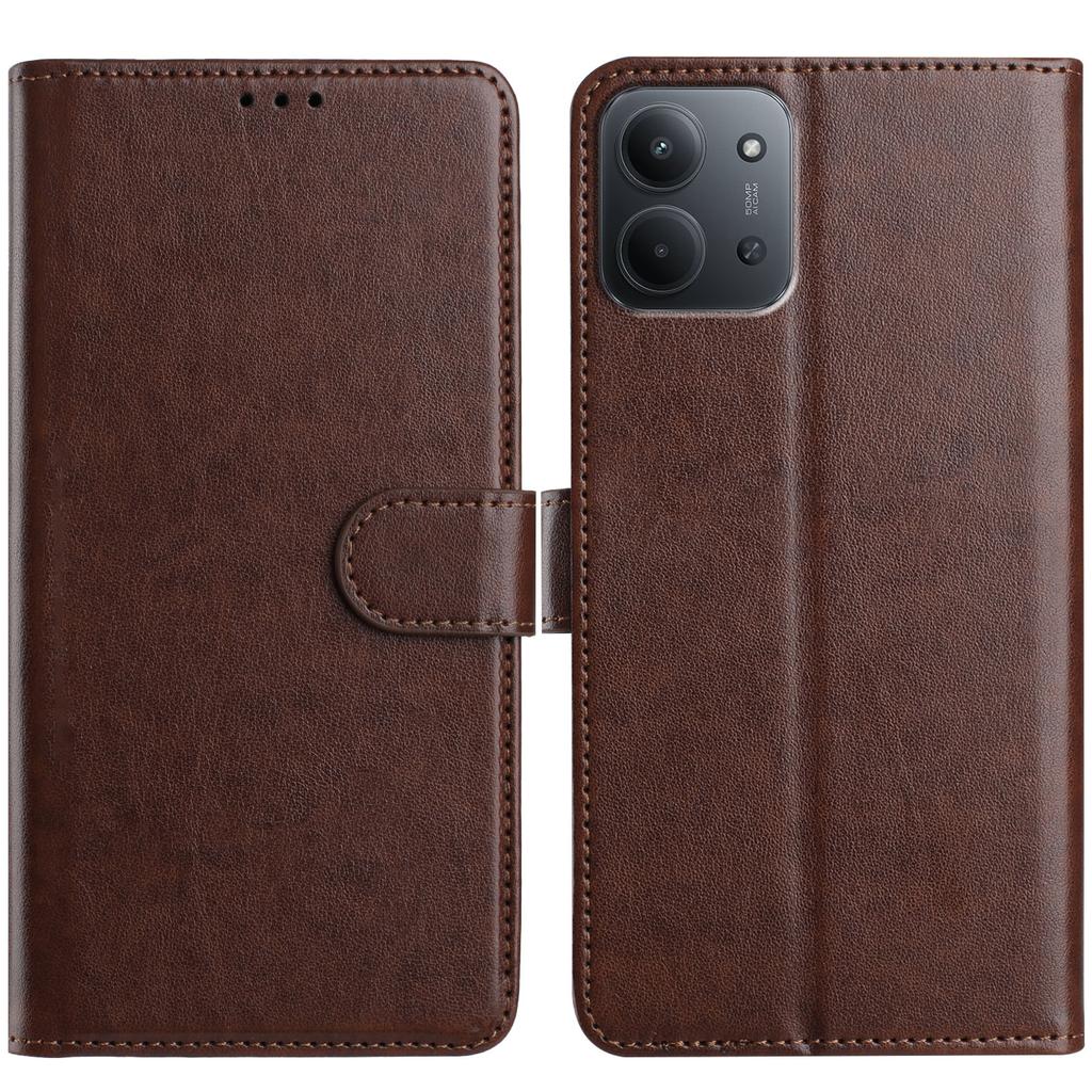 Для Xiaomi Redmi 15C 4G (Глобальный) (171 мм) Чехол-кошелек с подставкой из искусственной кожи, откидная крышка-фолио с 8 отделениями для карт