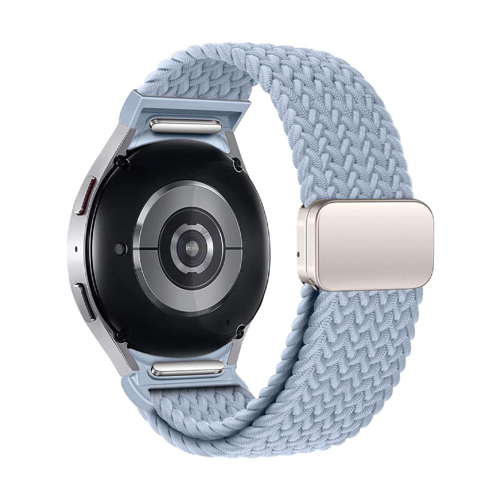 Магнитный плетеный ремешок для Samsung Galaxy Watch 7 6 4 classic/5 Pro/FE 44мм 40мм 45 46 47 мм браслет correa Galaxy watch 7 Ремешок