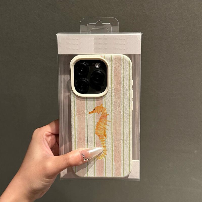 Phone Case For iPhone 17 16 15 14 13 12 11 Pro Max XS XR Plus 17 Air 16 17 Pro Soft Cover Cute Hamster Floral Green Plaid Design
