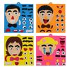 Puzzle Felt Non-woven Fabric Early Childhood Education for Children Manual DIY Cognitive Facial Expression Stickers TMZ