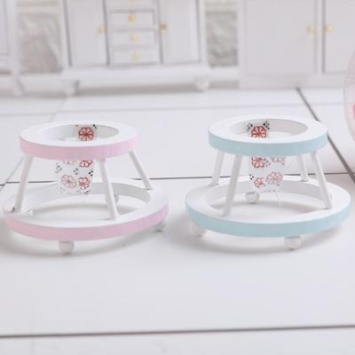 HOUSE Miniatures Детские ходунки, игрушка, имитация прогулочного стула для кукольного домика 1:12, аксессуары