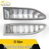 2022 Qijun Front Fog Light Electroplated Cover Sequin Stickers - Car Accessory