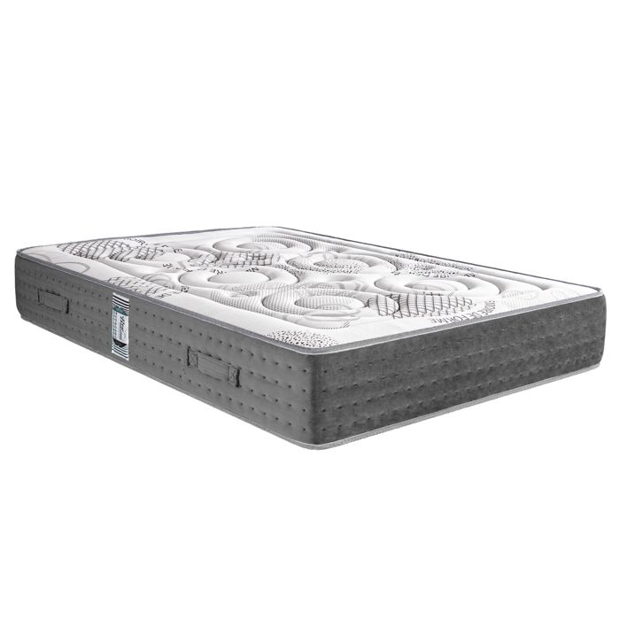 Mattress 140x200 Cm, BestPoket, 26cm, Pocket Springs, Memory Foam, Independent Sleeping, Summer/winter Side