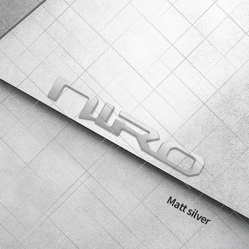 BBDM3 Metal 3D For KIA NIRO EV5 EV6 Logo GT Line Electric Vehicle Hybrid Car Styling Rear Trunk Letter Emblem Sticker Auto Accessories
