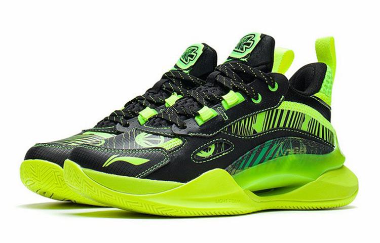 Li Ning ДЕТСКИЕ Авангардные Ling TEAM 2.5 Удобные износостойкие кроссовки для баскетбола средней высоты YKBS050-17