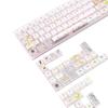 PBT Translucent Gaming Heat Dye 120 Zoo Full Key ASA Compatible with Cherry MX Pudding Custom Keycaps for Mechanical DIY Christmas Gift Keycaps,