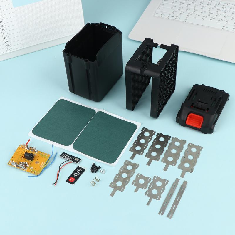 Корпус для DIY батарейного блока 18650 на 30 ячеек, 25В/42В, 60А, с платой PCB и схемой заряда, для солнечного генератора, блока питания