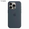 Подходит для чехла iPhone 15 Pro Max, совместимого с MagSafe, из жидкого силикона, задняя крышка телефона [Индукционный Popov, ryx04