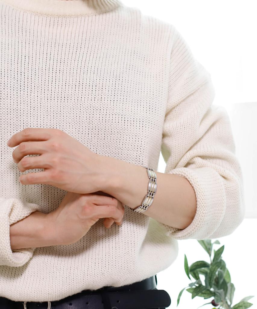 Sabona London 354 Executive Class Duet Magnetic Bracelet