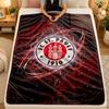 Flannel BlanketFC St. Pauli Football Warm Soft Throw Blanket for Indoor Sofa Bed Living Room Use