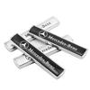 2026 New 2Pcs Metal Car Sticker Badge Auto Emblem Decal For Mercedes Benz AMG GLE GLS CLS GLC CLA GLA GLK ML C197 R231 W167 W247 W246 CLK