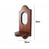 Vintage Wood Candlestick Wall Mirror Hanging Candle Holder Wall Decoration Wall Rack Wall Mirror With Shelf Home Decoration